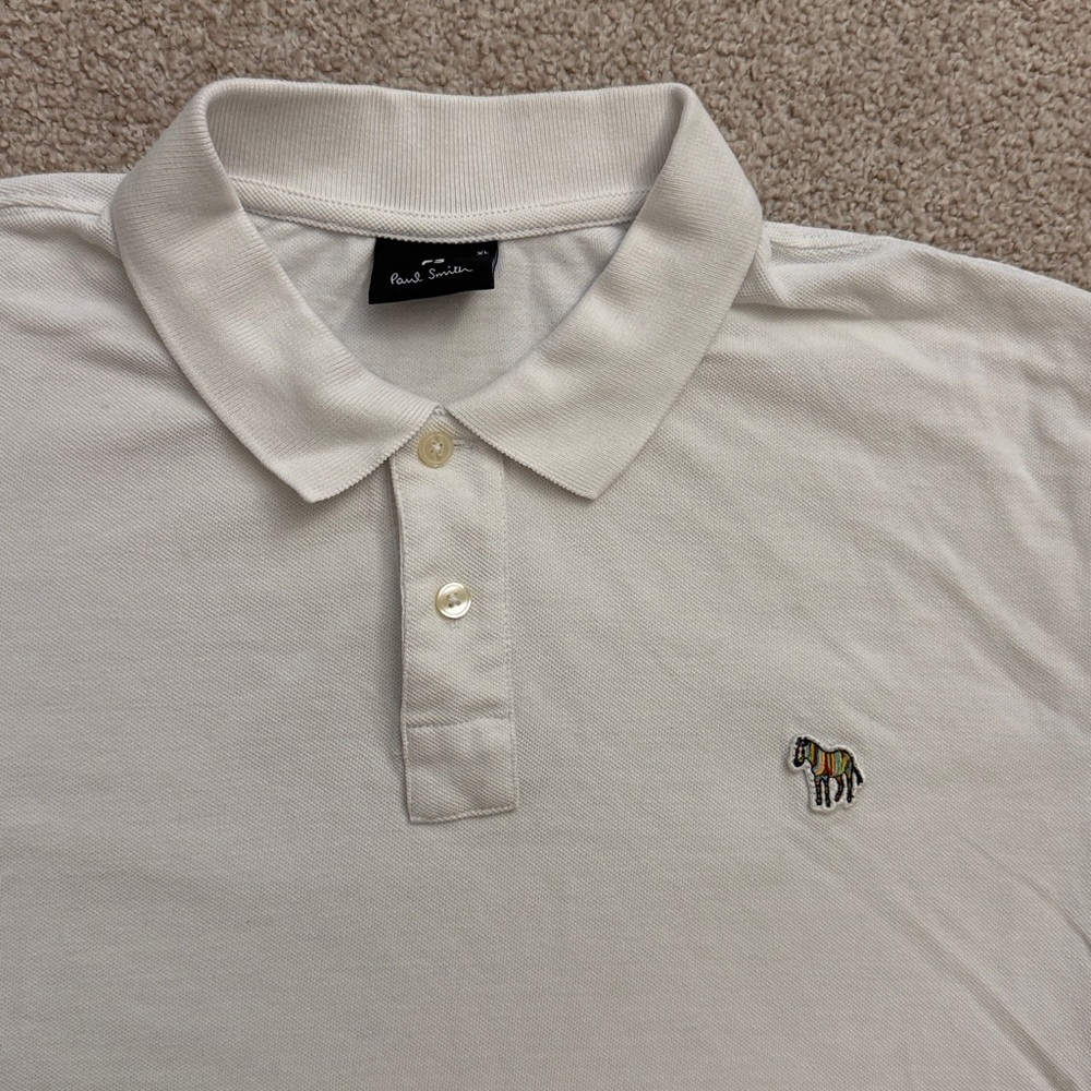 Paul smith polo shirt white